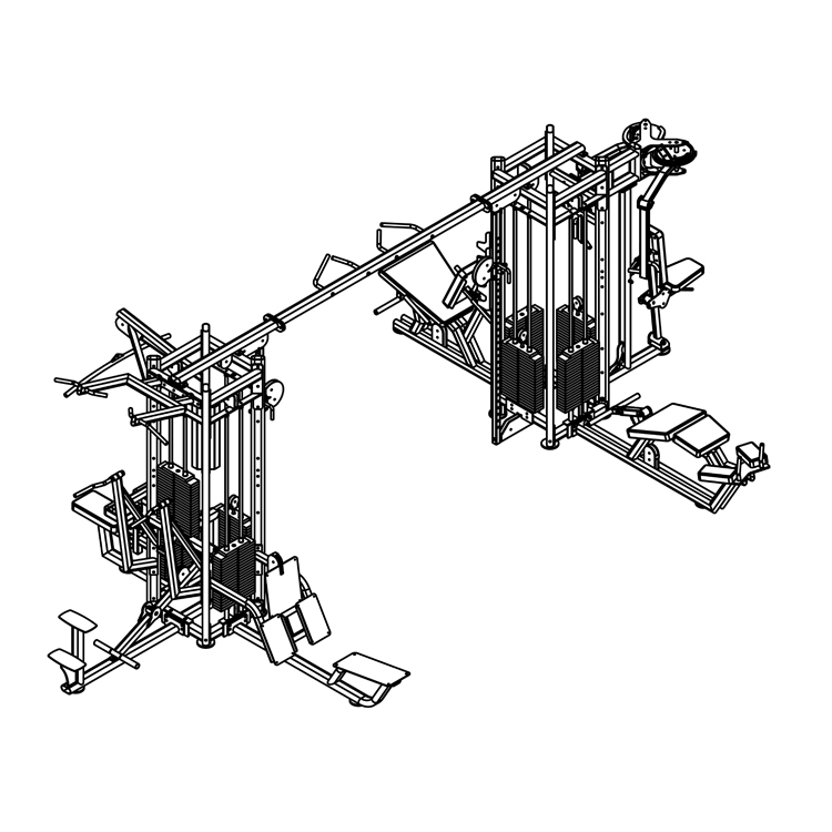 مالتي جيم برو (8 محطة)<br />DLP259-A